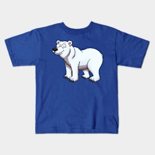 Happy Polar Bear Kids T-Shirt